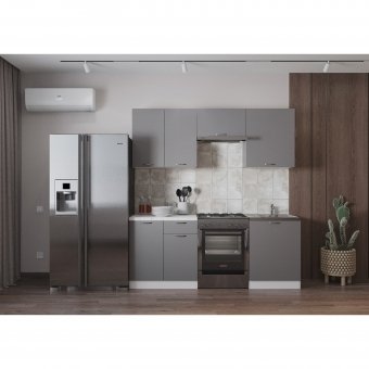 Кухня Омега - 3 (2,00 / 1,40м)(без столешницы) Кухня Омега - 3 (2,00 / 1,40м)(без столешницы)